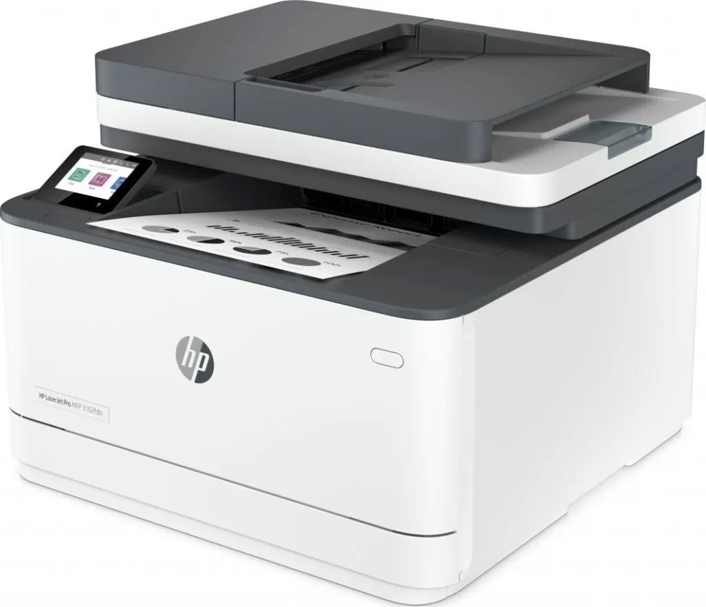 Printer HP LaserJet Pro 3102fdn, i bardhë - 4