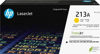 Toner, HP, 213A W2132A, rendiment 3000 faqe, standard, e verdhë