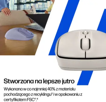 Maus wireless HP 400 Quiet, optik, USB, i zi