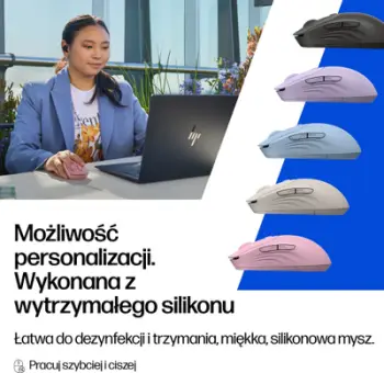 Mouse wireless HP 400 Quiet PUP, optik, i zi