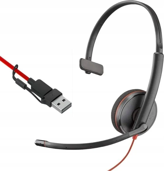 Kufje HP Blackwire C3210, të zeza - 1