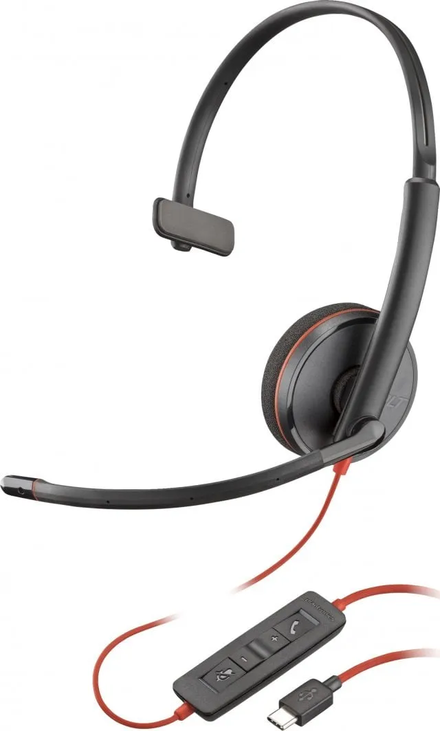 Kufje HP Blackwire C3210, të zeza - 2