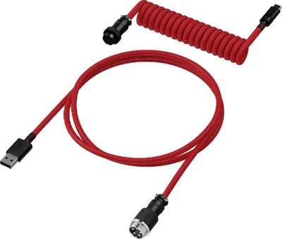 Kabllo HP HyperX USB-C, e kuqe/zezë - 2