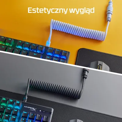 Kabllo HP HyperX USB-C, e kuqe/zezë - 7