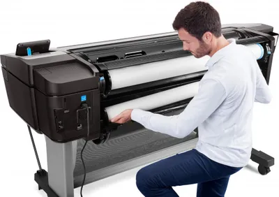 Printer grafik HP DesignJet T1700dr 44-in PostScript Pr - 14