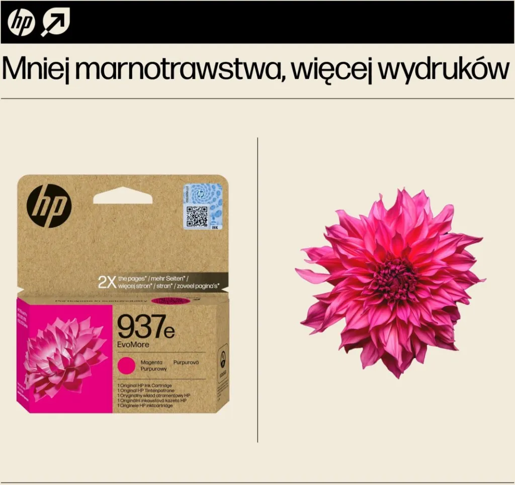 Ngjyrë për printer HP 937e EvoMore, magenta - 11