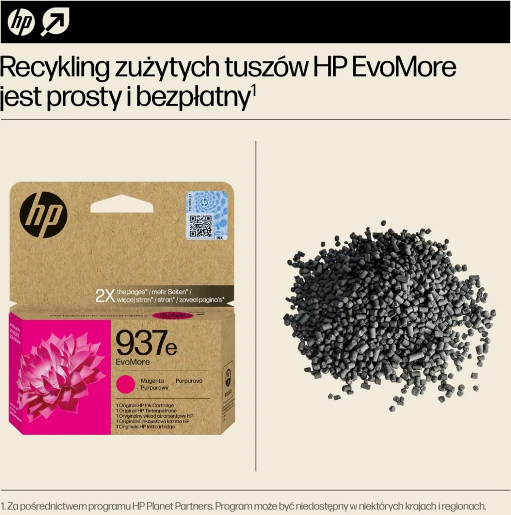 Ngjyrë për printer HP 937e EvoMore, magenta - 3