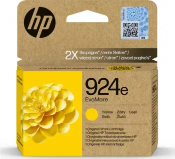 Ngjyrë printeri HP 924e, 800 faqe, e verdhë