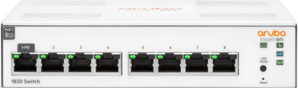 Switch HP Aruba Instant On 1830 8G (JL810A) - 1