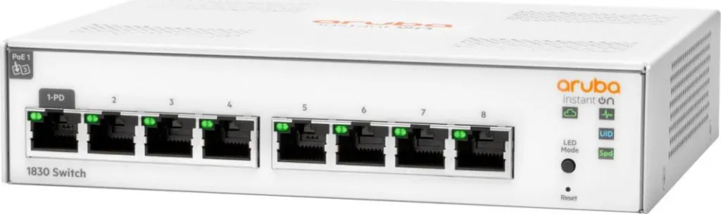 Switch HP Aruba Instant On 1830 8G (JL810A) - 2