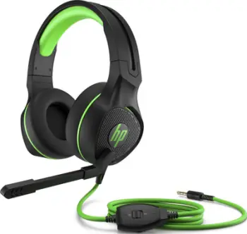 Kufje gaming HP Pavilion 400, Mic AUS, të zeza/ gjelbra