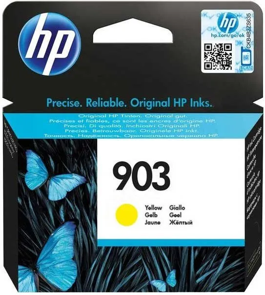Ngjyrë për printer HP T6L95AE No. 903, e verdhë - 1