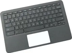 Mbulesë me tastierë HP, për ChromeBook 11A G6, anglisht britanike, e zezë