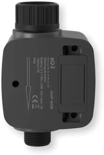 Aktuator ujitjeje smart Homematic IP, aksesor shtëpie inteligjente, kontroll valvulash uji, gri