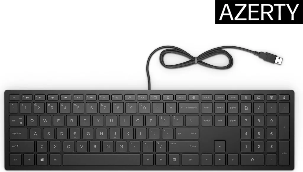 Tastierë HP Pavilion 300 (4CE96AA#ABB), US, e zezë - 1