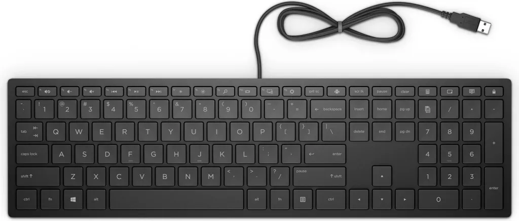 Tastierë HP Pavilion 300 (4CE96AA#ABB), US, e zezë - 2