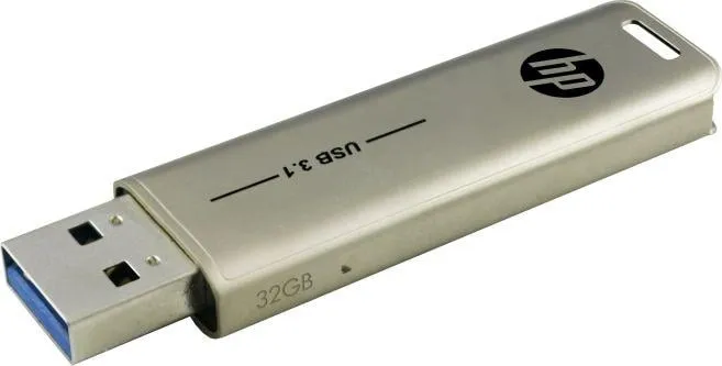 USB Pendrive HP x796w, 32 GB, i artë - 2
