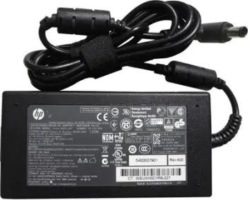 Adapter karikues HP 120W AC, për laptop HP, i zi