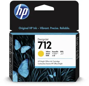 Ngjyrë për printer No. 712, e verdhë