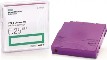 Kasetë ruajtëse HP LTO 6 Ultrium C7976A, 2.5TB, 6.25TB, e gjelbër