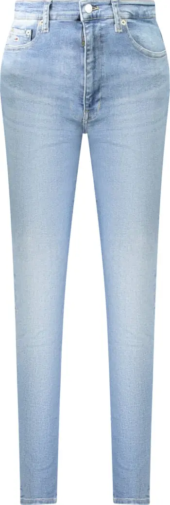 Xhinse për femra TOMMY HILFIGER SYLVIA HIGH SUPER SKINNY, blu