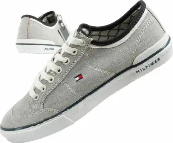 Këpucë për meshkuj Tommy Hilfiger, gri