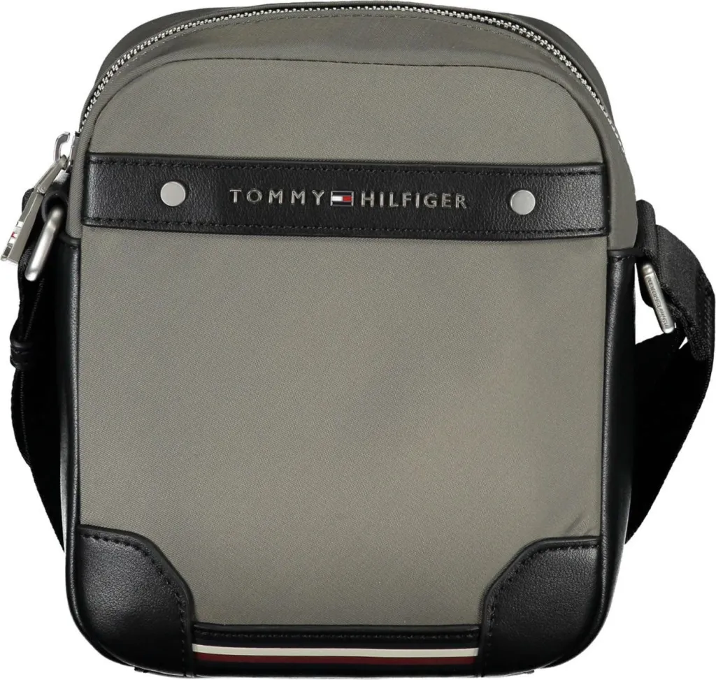 Çantë shpatulle për meshkuj TOMMY HILFIGER, e gjelbër - 1