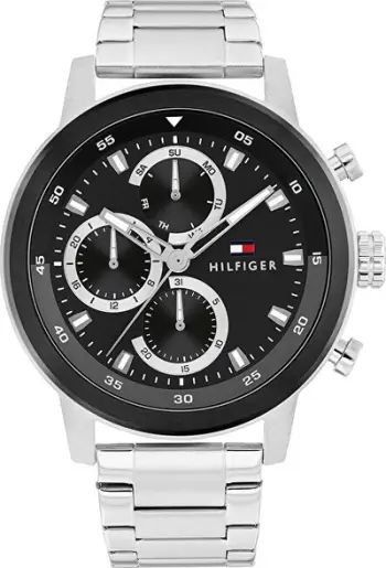 Orë për meshkuj Tommy Hilfiger Rocky 1792181, e argjendtë