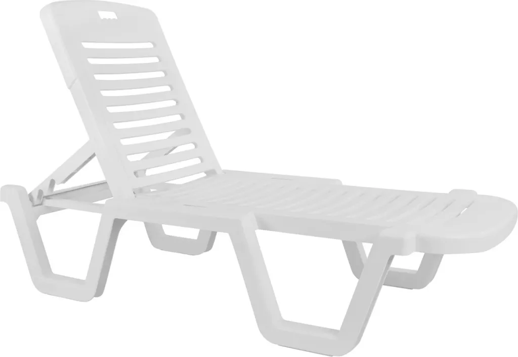 Shezlong plazhi plastik, relaks, 70x190x36cm - 2