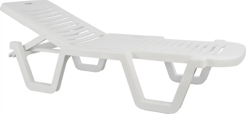 Shezlong plazhi plastik, relaks, 70x190x36cm - 4