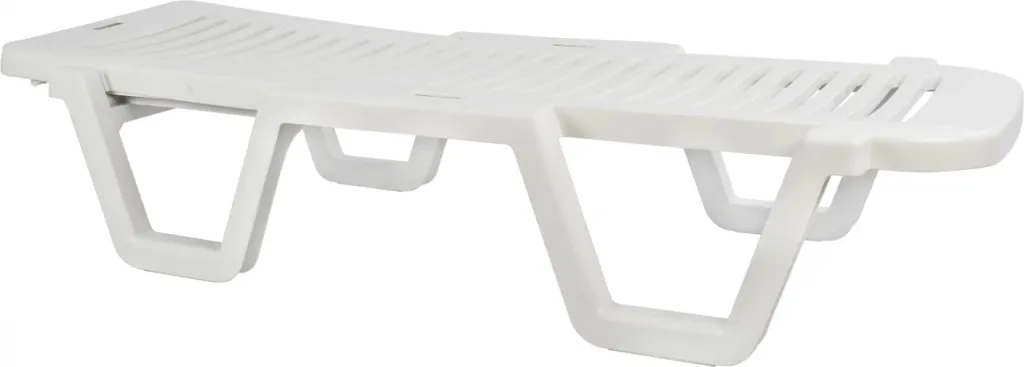 Shezlong plazhi plastik, relaks, 70x190x36cm - 5