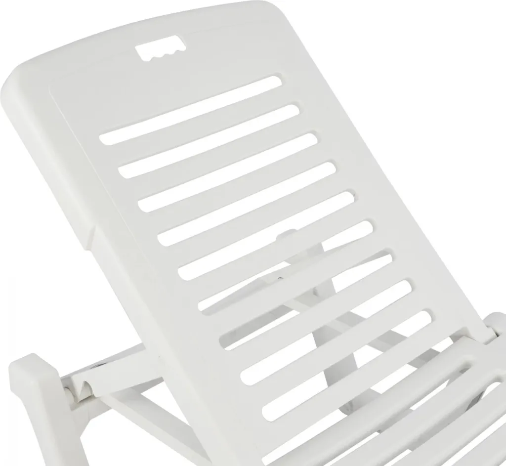 Shezlong plazhi plastik, relaks, 70x190x36cm - 8