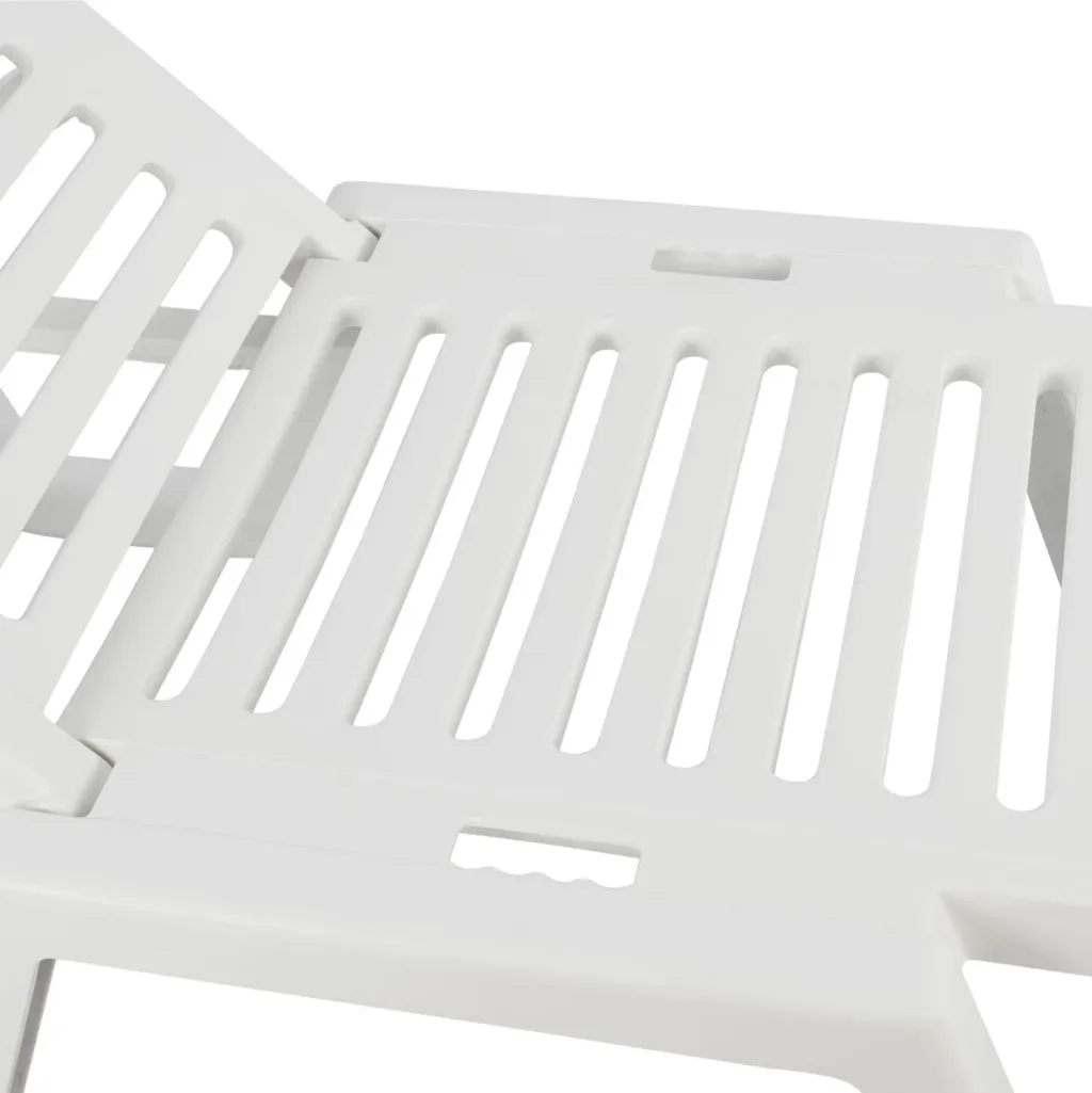 Shezlong plazhi plastik, relaks, 70x190x36cm - 10
