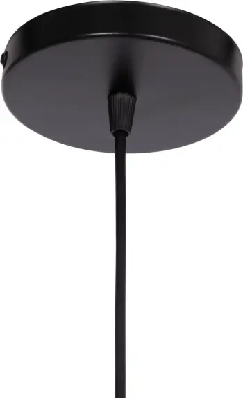 Llambë tavani varëse Droplet, metal i zi, glob i bardhë qumështor, FH7503.11, 23.5x12x147cm