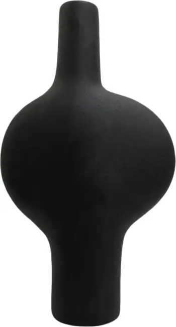 Dekor tavoline qeramike seri ARKEN FH4620.02 ngjyrë e zezë mat 19.5x8x34.5 cm