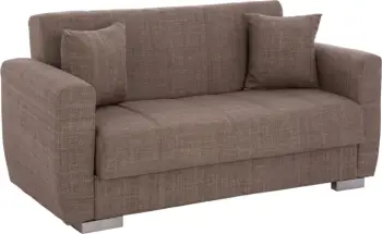 Divan shtrat FH3241.02, 150x84x88cm, bezhë, 2 vendesh