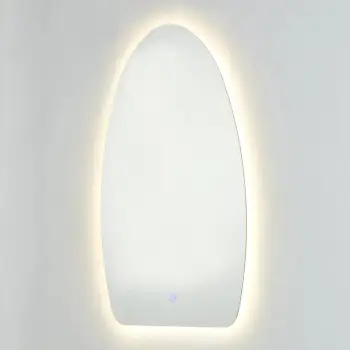 Pasqyrë muri pa kornizë, ndriçim LED, TORCH FH4496, 48,5x79H cm.