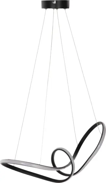 Llambë varëse tavani, ngjyrë e zezë, LED, FH7522.03, 52x28x66H cm