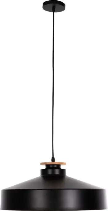 Llambë varëse tavani FH4159.01 metalike e zezë Φ40x116Hcm