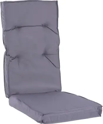 Jastëk prej stofi me shpinë gri 114x46x7 FH5744.10