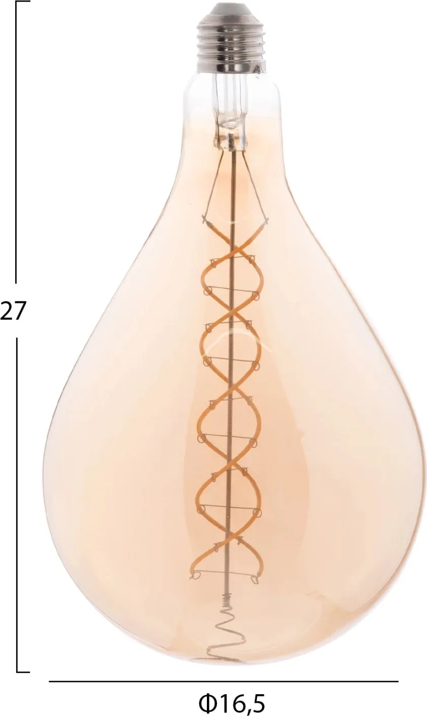 Llambë LED filament, ngjyrë çaji, FH4052.02, 8W, E27, 3000K, e zbehtë - 2