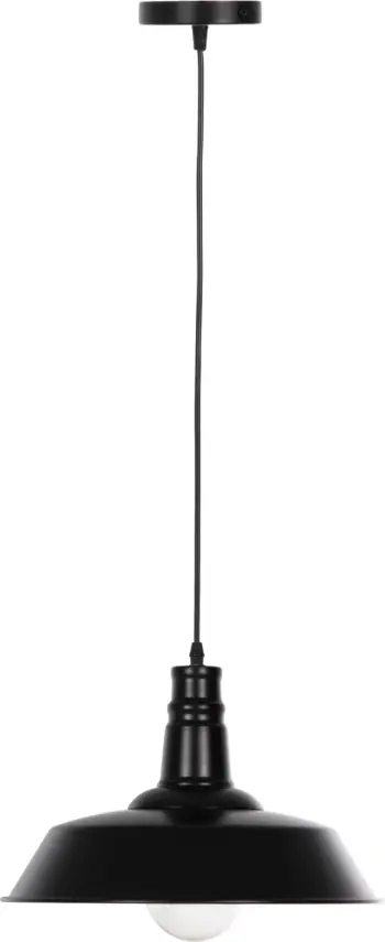 Llambë varëse tavani, kapak metalik i zi, FH4136, Φ35x112H cm
