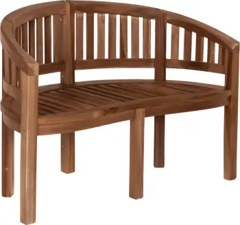 Stol dy vendesh CAPO FH9538 dru tik ngjyrë natyrale 121x59x86H cm