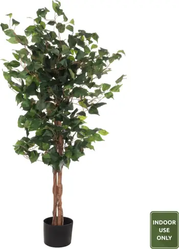 Bimë sintetike dekorative, FH7993, pemë Banyan në vazo, 125H cm