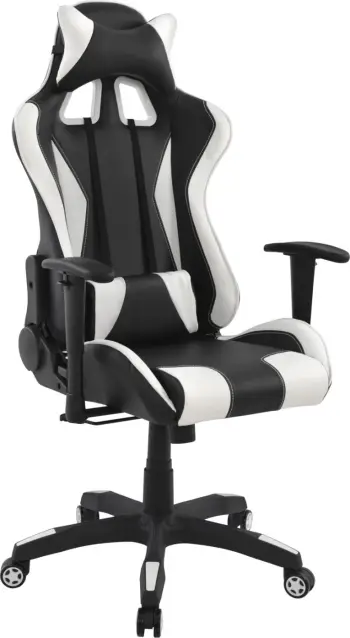 Karrige gaming Speed FH1062.04, e zezë/bardhë
