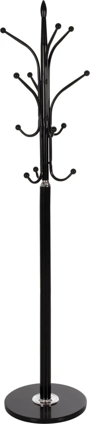 Varëse rrobash në këmbë, ngjyrë e zezë, FH9573.01, Φ37x180H cm