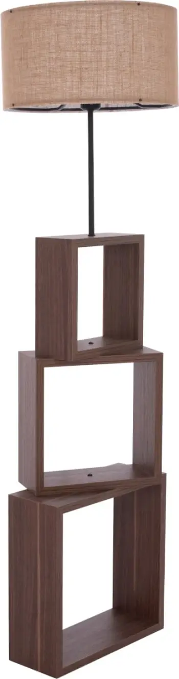 Llambë dyshemeje MDF ngjyrë arre FH7608.01 D38x140 cm