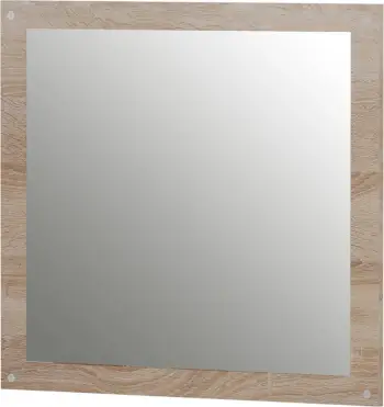 Pasqyrë muri FH4360 melaminë ngjyrë sonama 80x70x1.8 cm