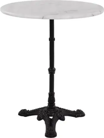 Tavolinë me bazë prej gize FH5608 me mermer, Rreth Φ60Χ71cm