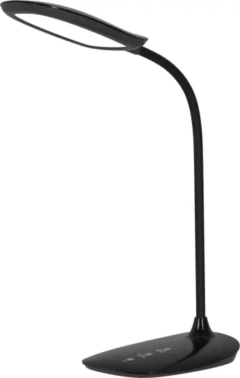 Llambë tavoline LED, BLAIN, FH4444.02, ngjyrë e zezë, ABS